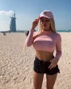 Blonde escort in Dubai: Jayla is a 28 y.o. cutie for sex