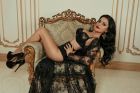 Beautiful escort model Rhosyn: weight 69 kg, height 172 cm